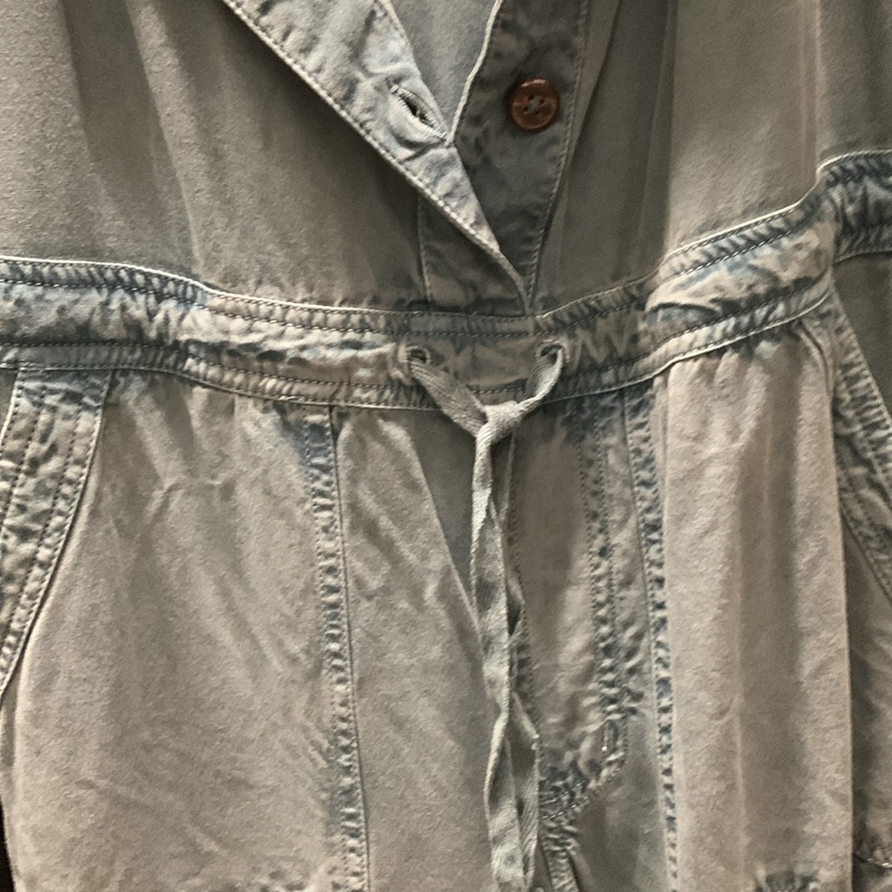 O’neil Super Soft Jean Jumpsuit With Button Front… - image 5